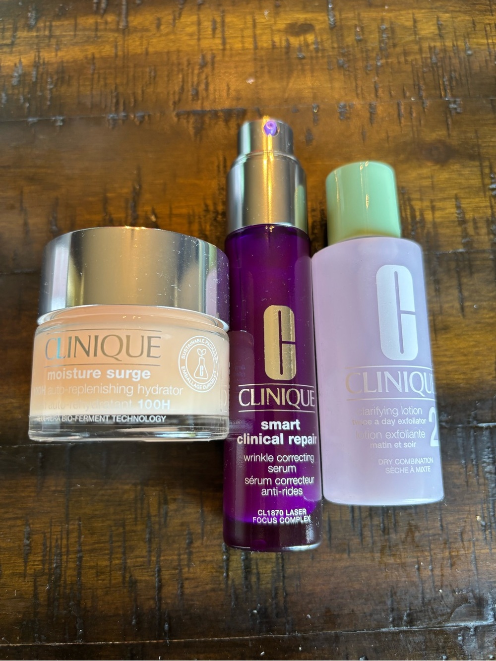 Clinique 3 pc face bundle